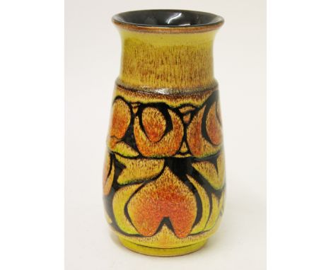 A Poole Pottery Aegean vase, impressed marks to base, height 23.5cm. Condition - very good, no chips, cracks nor any signs of