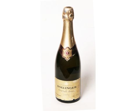 Bollinger Grande Anne 1979 vintage Champagne 75cl. Condition - good level, wear to labels.