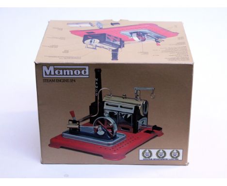 A Mamod Steam Engine SP4. Condition - boxed and appears unused.