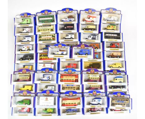 Sixty two Oxford diecast model cars to include public transport and commercial vehicles, all in original boxes.