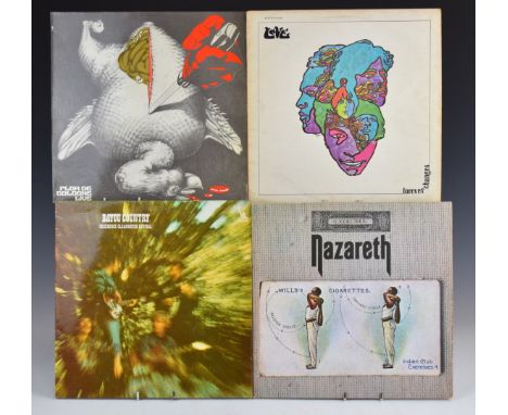 Approximately 90 albums including The Band, Bob Dylan, Joe Cocker, Fairport Convention, Roxy Music, Carly Simon, Joni Mitchel