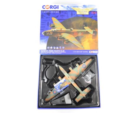 Corgi The Aviation Archive limited edition 1:72 scale diecast model Handley Page Halifax B.III RAF No.51 Squadron, AA37209, i