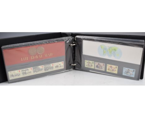 A large accumulation of mint GB Queen Elizabeth II stamps in presentation packs, booklets and stockbooks, including gutter pa
