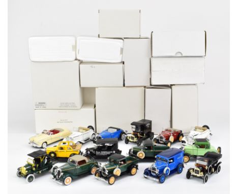 Fifteen National Motor Museum Mint diecast model cars to include 1931 Ford DLX Delivery Van,1931 Ford Model A Coupe and 1949 