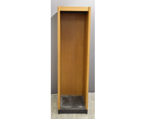 Gordon Russell of Broadway light oak wardrobe or hall stand, W51 x  D60 x H182cm