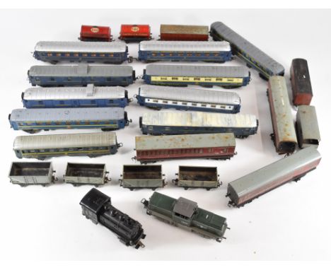 HO SCALE BRASS train CONTINENTAL M-8 ENGNE AND TENDER, MADE IN JAPAN  1959!!!! - Remote Control Toys & Vehicles