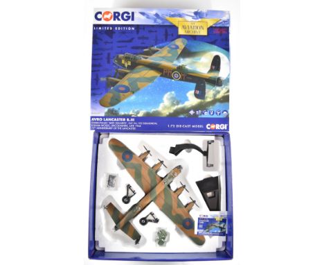 Corgi The Aviation Archive limited edition 1:72 scale diecast model Avro Lancaster B.III RAF No.103 Squadron, AA32624, in ori