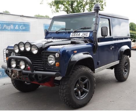 Land Rover 90. 1990. Isuzu 2.8l turbo diesel engine. ZU rims, off road tyres. MOT until April 2023. Same owner for 18 years. 