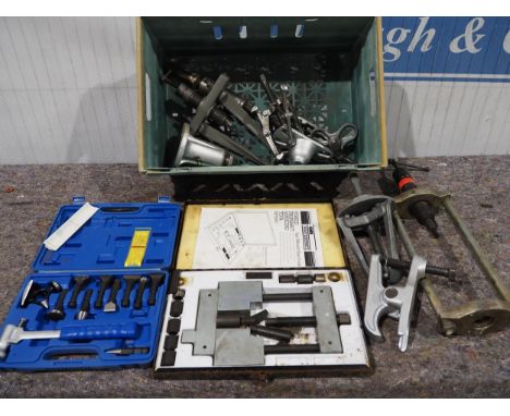 Prop shaft servicing tool and assorted other automotive tools 
