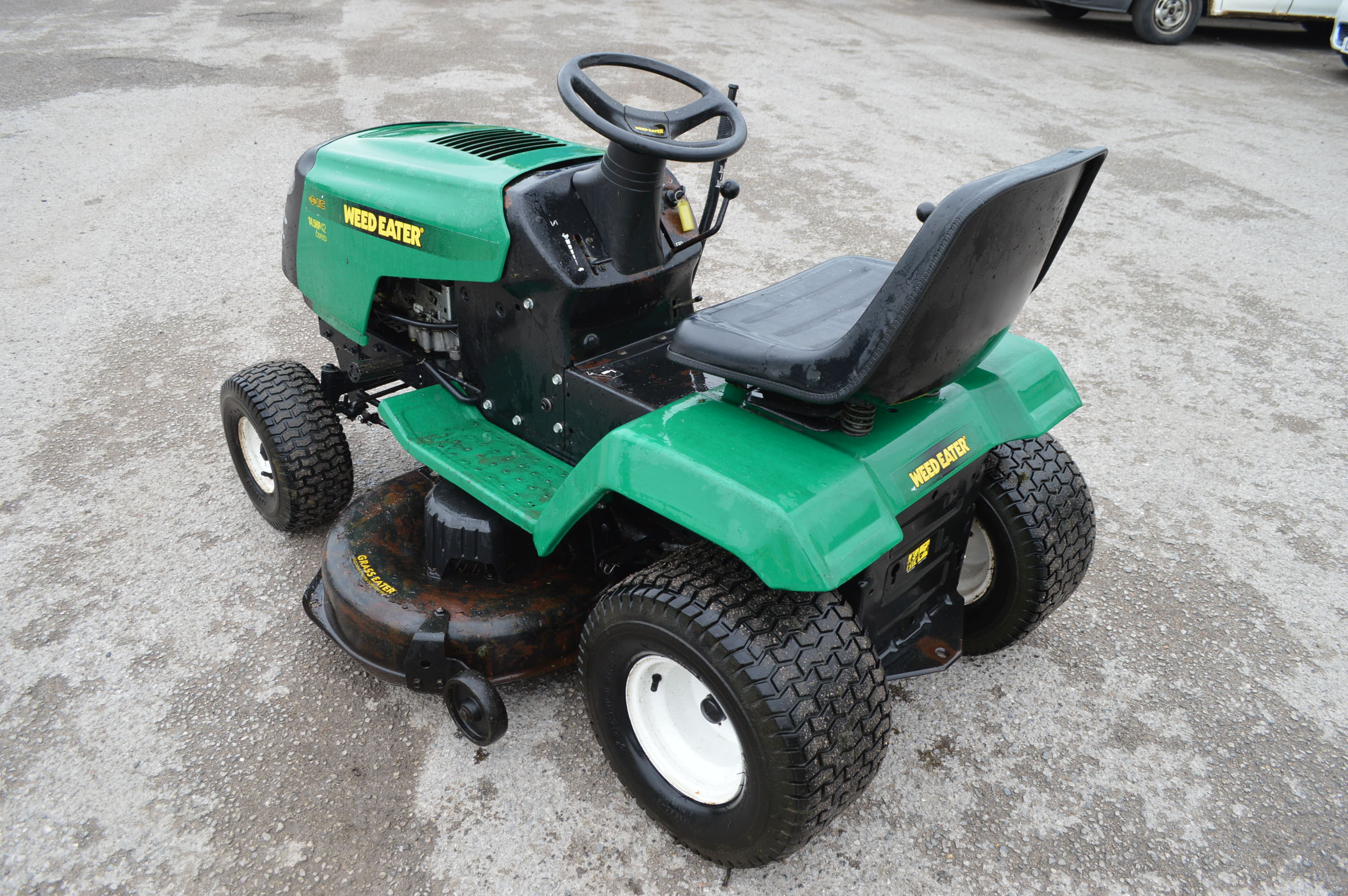 K WEED EATER 14.5HP RIDEON PETROL LAWN MOWER 14.5HP BRIGGS