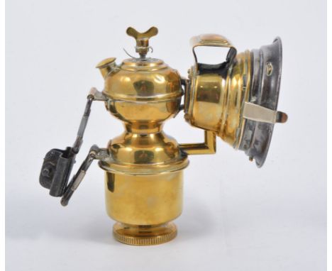 Miller & Co Patent brass cycle lamp