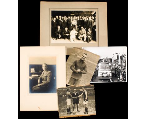 Photographs from the Billy Walker collection,
including a pair of formal studio portrait photographs in a presentation folder