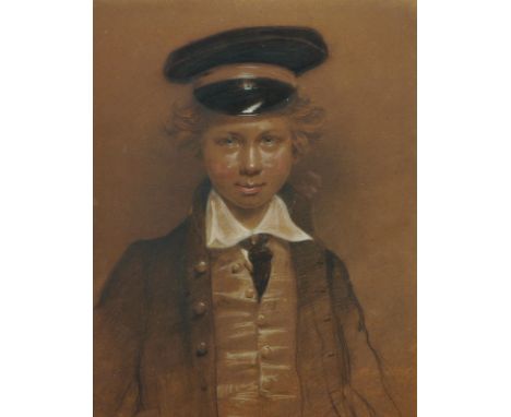 18th Century English School. Portrait of Sir James Plumridge R.C.B. (1788-1863) as a Boy, Admiral of the Blue as a Midshipman