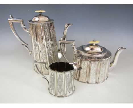 A Victorian EPBM tea / coffee service