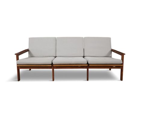 ILLUM WIKKELSOA 'Capella' three seater sofa by Illum Wikkelso. Denmark, c. 1950s. 191 x 68 x 72cm