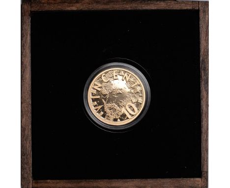 G - Netherlands, Beatrix, prooflike 10 euros, undated (2003), Vincent van Gogh, portrait of Beatrix three-quarters l., rev. p