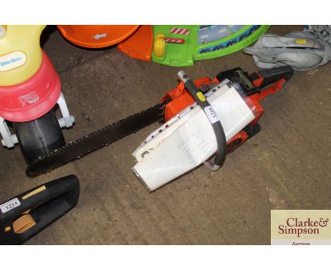 A Echo petrol chainsaw
