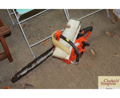 A Echo petrol chainsaw