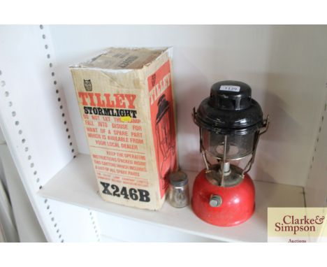 A Tilly lamp with original box