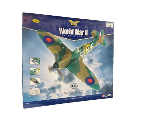 Corgi diecast 'The Aviation Archive' 1:32 scale Spitfire in box.