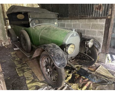 1921 Talbot - Darracq 16hp V21 open tourer, reg. no. XH5797, chassis no. Type 21 No. 36652Owned by the vendor's late husband 