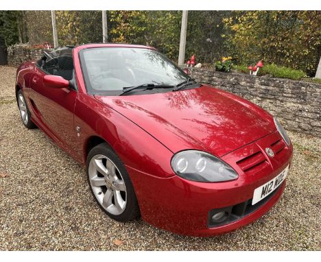 2004 MG TF 135 1.8, 2 door convertible, reg. no. M12 WDE, finished in red with a black cloth interior. This attractive exampl