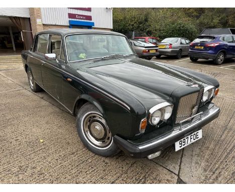 1981 Bentley T2 saloon, reg. no. 997 FOE, formerly owned by Lord Sainsbury.This scarce Bentley T2 was one of the last of the 