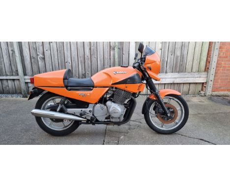 1984 Laverda Jota RGA, 981cc. Registration number B577 MDG. Frame number LAV 1000RGS/1 *2236* DGM 50736 OM. Engine number LAV