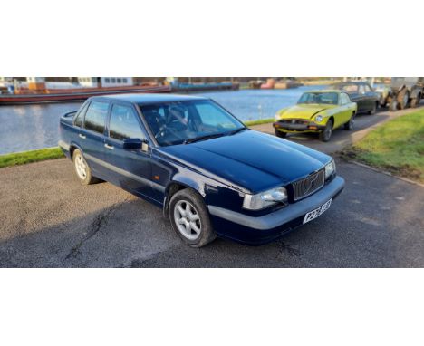 1996 Volvo 850 CD, 2435cc petrol, manual. Registration number P278 XJO. Chassis number YV1LS5522V2376259. Engine number 81356