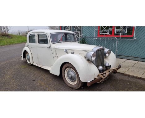 1949 Alvis TA14, 1892cc. Registration number KLP 11 (see text). Chassis number 22999. Engine number not known.The Alvis TA14 
