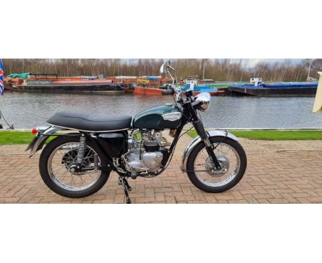 1966 Triumph Tiger 90 to Trophy spec, 500cc. Registration number LWW 60D. Frame number H46700. Engine number H46700.Triumph r