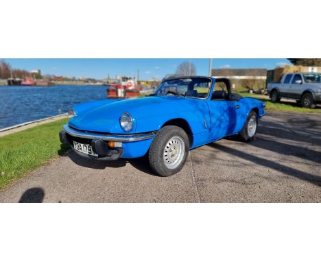 1978 Triumph Spitfire 1500. Registration number YOA 179T. Chassis number FH 126792. Engine number FM/113303-HE.The Spitfire w