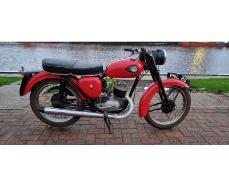 1969 BSA Bantam D14 Super, 175cc. Registration number PNL 8G (non transferrable), Frame number D14 9179. Engine number GD 688