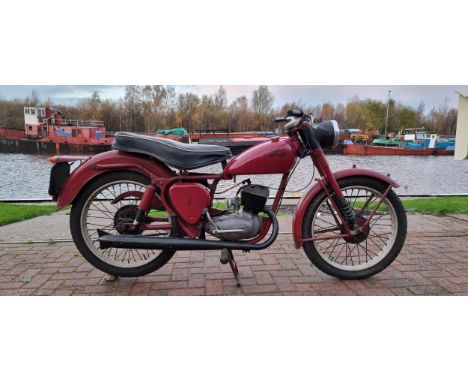 1956 BSA Bantam D3, 150cc. Registration number GSL 388 (non transferrable). Frame number CD3 5809. Engine number BD3B 16840.M