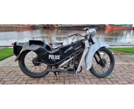 1950 Velocette LE, 149cc. Registration number AEH 200A. Frame number 7747. Engine number 7714.Launched in 1948, as the 'motor