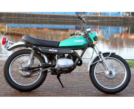 1972 Yamaha LT2-100, 97cc. Registration number not registered NOVA 20E108824. Frame number LT2-003233. Engine number LT2-0032