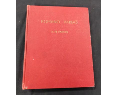B M PARKIN: ROMANO VARDO, A SHORT STUDY OF SHOWMAN'S AND GIPSY LIVING WAGONS, Loughborough College, 1961 thesis, 78 typescrip