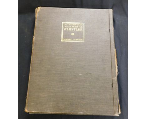 CAMPBELL DODGSON (ED): THE ETCHINGS OF JAMES MCNEIL WHISTLER, London, The Studio, 1922 (200), numbered (139), large paper, 96