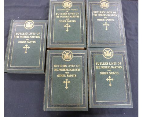REV ALBAN BUTLER &amp; REV BERNARD KELLY: THE LIVES OF THE FATHERS MARTYRS, AND OTHER PRINCIPAL SAINTS, London, Virtue &amp; 