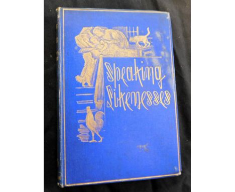CHRISTINA ROSETTI: SPEAKING LIKENESSES, ill Arthur Hughes, London, MacMillan, 1874, 1st edition, plates and ills competently 
