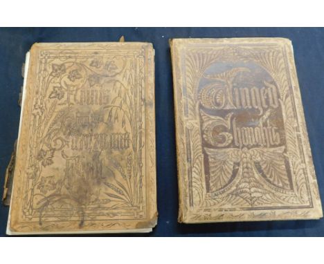 MARY ANN BACON: 2 titles: FRUITS FROM THE GARDEN AND FIELD, Designs by Owen Jones, London, Longman &amp; Co, 1850, 1st editio