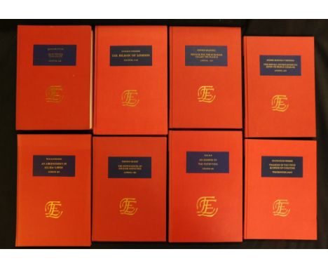 THE ENGLISH EXPERIENCE: 8 assorted titles: JOHN NORDEN: THE SURVEIORS DIALOGUE, 1979 facsimile of London 1618 edition; [THOMA