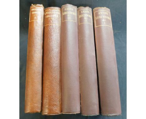THOMAS OSWALD COCKAYNE (ED): LEECHDOMS WORTCUNNING AND STARCRAFT OF EARLY ENGLAND, BEING A COLLECTION OF DOCUMENTS FOR THE MO