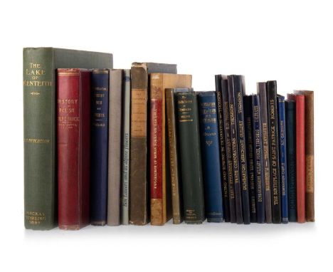 HELENSBURGH AND THE WEST COAST OF SCOTLAND, COLLECTION OF BOOKS  including A History of Dumbartonshire by Joseph Irving (2nd 