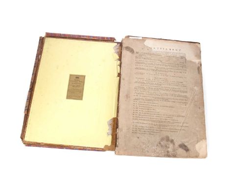 RENNELL (JAMES), COLLECTION OF MAPS RELATING TO INDIA, PUB. ACCORDING TO ACT OF PARLIAMENT, CIRCA` LATE 18TH CENTURY opening 
