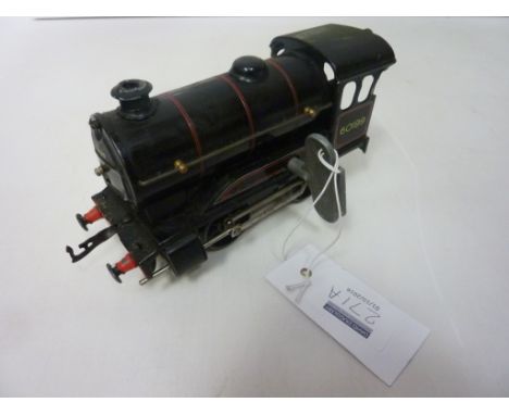Hornby Type 50 clock work engine no. 60199 painted in black and red Condition Report Click here for further images, condition