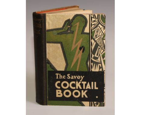 Craddock, Harry, The Savoy Cocktail Book, illustrated by Gilbert Rumbold, 1st Edition, Constable &amp; Company Ltd, London  1