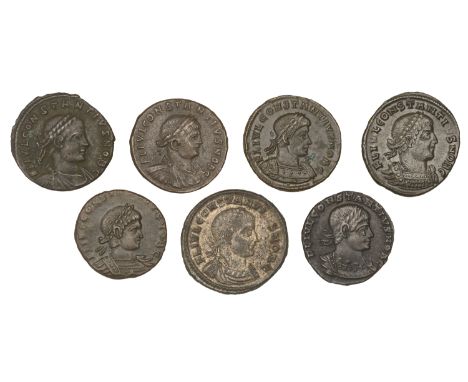 Roman Imperial Coinage, Constantius II (as Caesar), Follis, Thessalonica, c. 326-8, laureate, draped and cuirassed bust right