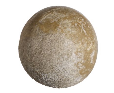 Judaea, 8th-7th century BC, white/light brown limestone weight for 8 Shekels, 94.70g, 42mm x 30mm; dome-shaped with a flat ba