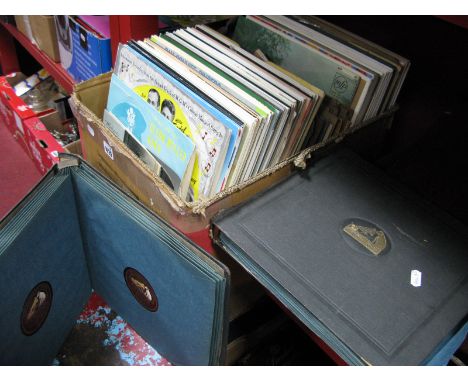 A Mixed Collection of LP's, 78's 10" and EP's, to include Abba, Buddy Holly, Frank Sinatra, Classical etc:- One Box